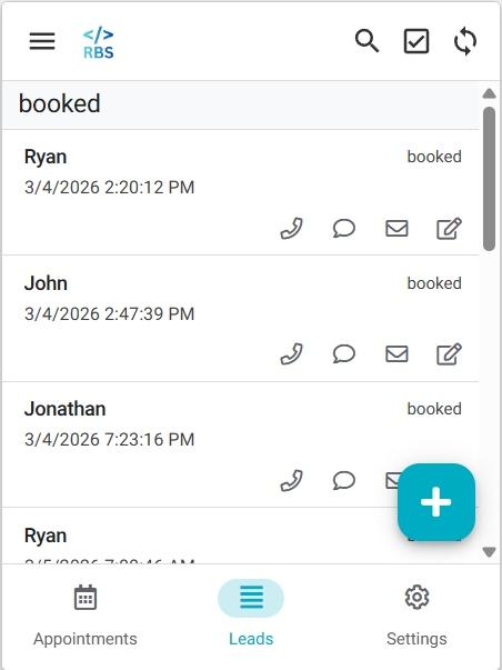 Example live dashboard preview